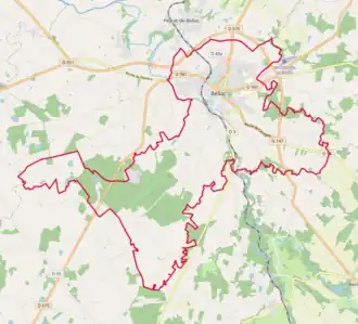 Carte OpenStreetMap.