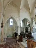 Chœur, élévation nord.