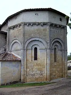 Le chevet pentagonal (oct.&nbsp;2012)