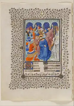 Les Belles Heures : la Dérision du Christ, fo&nbsp;131&nbsp;vo.