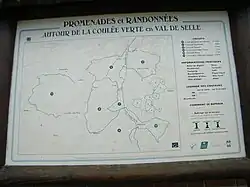 La coulée verte en Val de Selle.