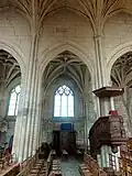 2e&nbsp;travée, élévation nord.