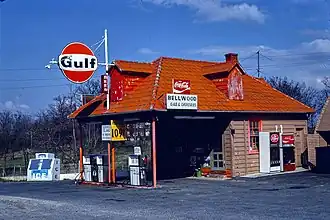 illustration de Gulf Oil