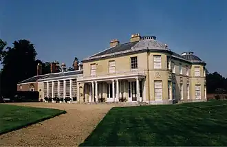 Belmont House, Throwley, Kent, construit de 1789 à 1793 pour le colonel John Montresor