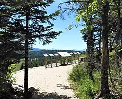 Belvédère du col d'Herboully.