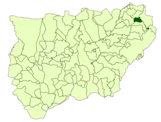 Localisation de Benatae