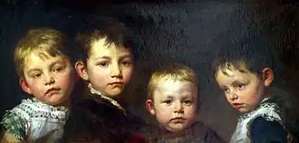 My Children 1881 , Budapest - Galerie nationale hongroise