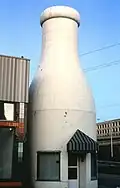 Bouteille de lait Benewah à Spokane dans l'État du Washington, construit en 1935