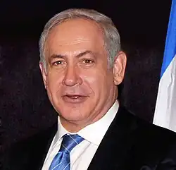 Benyamin Netanyahou,premier ministre israelien,photographié en 2010.