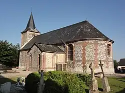 L'église Saint-André et Saint-Eutrope.
