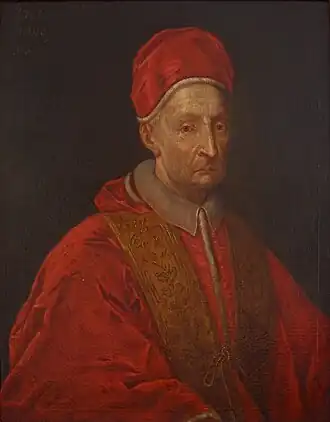 Portrait du pape Benoist (musée Quesnel-Morinière).
