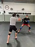 Sparring (entraînement au combat avec un partenaire)