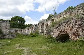 Le Château de Berejany, classée.