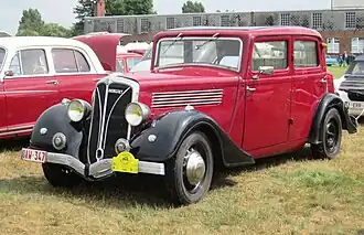 Berliet Dauphine 11CV 1937.