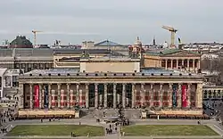 L'Altes Museum de Berlin, voisin du musée de Bode.