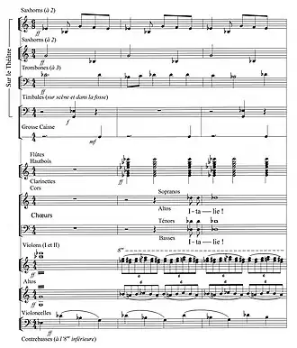 Les Troyens, Chasse royale et orage (acte IV).