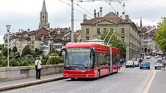 Image illustrative de l’article Trolleybus de Berne