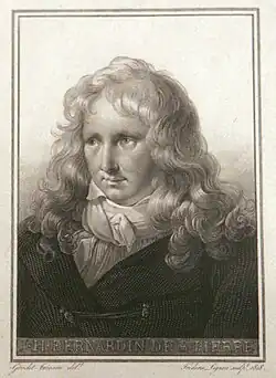 Portrait de Bernardin de Saint-Pierre.