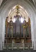 Le Grand Orgue dans son buffet XVIIIe&nbsp;siècle, reconstruit en 1999