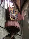 Orgue de chœur Metzler (1982), conçu dans l'esprit du XVe&nbsp;siècle