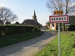 Entrée du village.