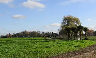 Vue du hameau de Fléchin.
