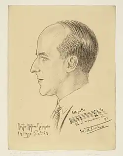 Portrait de Bernhard van den Sigtenhorst Meyer, 1929