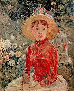 Le Corsage rouge, 1885, Ordrupgaard museum, Charlottenlund.