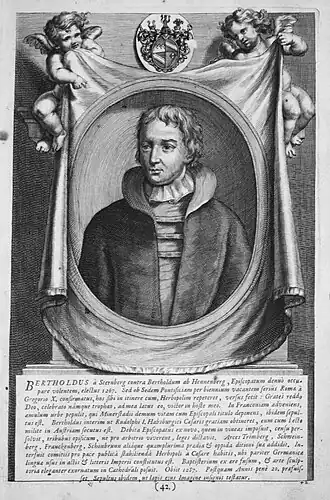 Image illustrative de l’article Berthold II de Sternberg