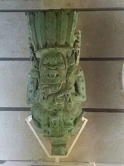 Bès d'heureuse maternité. Terre siliceuse verte, XXIIe dynastie