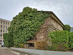 Vestiges de la chapelle capitulaire.