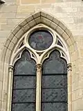 Fenêtre du chevet.