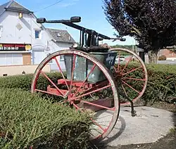 Ancienne pompe à incendie de 1923.
