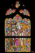 Vitrail de Saint Blaise.