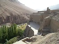 Grottes des « mille Bouddhas » de Bezeklik. Tourfan, Xinjiang.