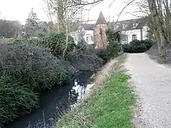 En amont du moulin de Grais.