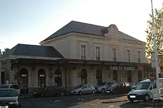 Quartier de la gare de Biarritz