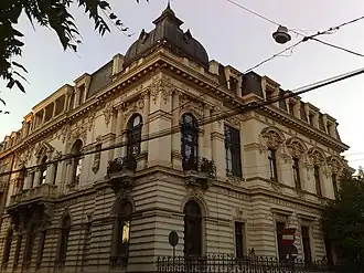 La bibliothèque centrale à Bucarest