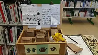 Bibliothèque Bacalan, la grainothèque