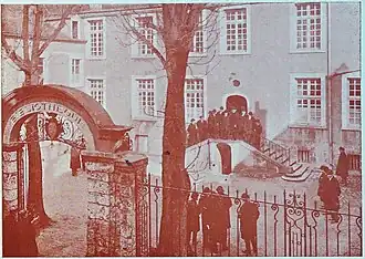 Le musée d'Épernay lors de son inauguration en 1931.