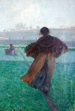 Ramasseuse d'épinards