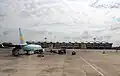 Terminal T1 côté piste.