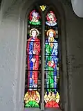 Käte Lassen: Fenster in der Marienkirche (Rendsburg)