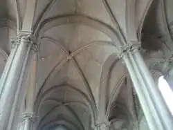 "Église Saint-Cerneuf" - Voûte