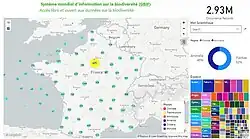 La carte de la biodiversité en France