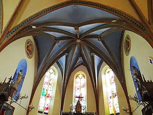 Voûte de l'abside