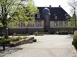 Château de Birkenwald : façade sur rue.