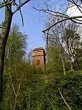 Vue depuis la Ludwigshöhe (élévation Louis)