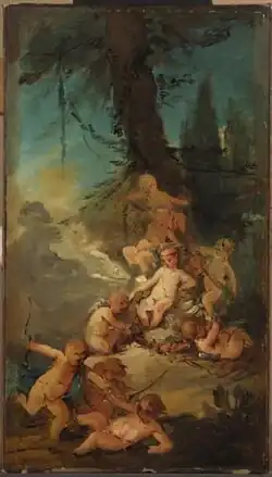 Couronnement d'Anore, Kunsthistorisches Museum, Vienne, (Autriche).