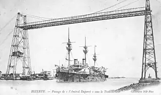 L'Amiral-Duperré à Bizerte1905